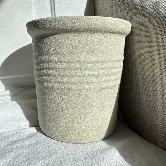 Stoneware Collection Crock and Utensil Canister - Picture 10 of 13